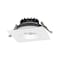 Jesco Downlight LED 4 Square Regressed Gimbal Recessed 12W 5CCT 90CRI WH RLF-4412-SW5-WH - alternate 1